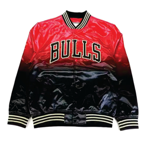 Más vendidos 2026 mejor calidad chaqueta de satén personalizada Letterman bombardero de Satén/chaqueta de béisbol - Product Image 5