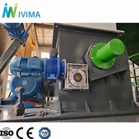Machine à broyer en plastique pour matériaux durs et souples (lames durables)