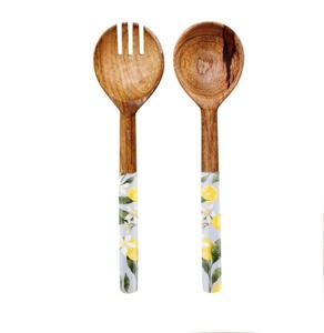 Juego de Cubiertos para Ensalada de Madera de Mango Sostenible al por Mayor, Diseño Moderno y Elegante, Apto para Lavavajillas, Microondas y Horno, para Uso en el Hogar y Restaurantes - Product Image 4