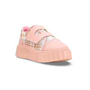 Baskets décontractées roses AT7195, chaussures confortables à porter au quotidien - Product Image 2