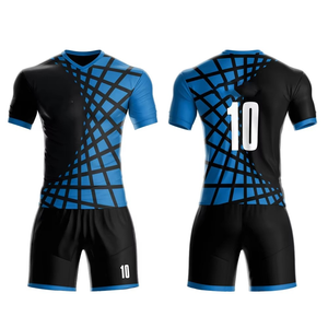 Ensemble d'uniformes de football personnalisés impression par sublimation respirant léger vente en gros de maillots de football vêtements de sport pour les clubs de tournoi - Product Image 6