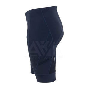Pantalones Cortos de Ciclismo para Hombre, Diseño Personalizado con su Propio Logotipo, Cintura Elástica, Spandex/Poliéster Sólido, Transpirable y de Secado Rápido - Product Image 4