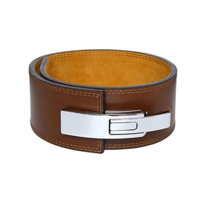 Ceinture de musculation en cuir de vachette avec logo personnalisé pour la salle de sport - Product Image 1
