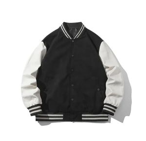 Veste universitaire pour homme sur mesure, double boutonnage, hiver, logo brodé, tissu tricoté respirant à séchage rapide - Product Image 5