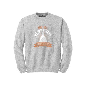 เสื้อกันหนาวผ้าฝ้ายผสมสไตล์ลำลองพิมพ์ลายพระพุทธรูปมี12สีให้เลือก260-280แกรมสามารถปรับแต่งได้สำหรับฤดูหนาว - Product Image 2