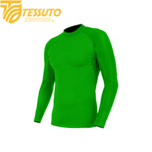 Licra de Alta Calidad para Hombre, Estilo MMA, Spandex/Poliéster, Secado Rápido, Manga Larga, Impresión Personalizada, Venta al Por Mayor - Product Image 4