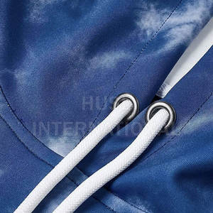 Sweat à capuche zippé pour homme, personnalisable (logos et couleurs), en molleton bouclette, broderie, coupe courte, coton respirant, hiver, séchage rapide, coupe-vent - Product Image 6