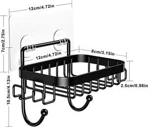 Jabonera de Acero Inoxidable Duradera con Rendimiento Prolongado, Soporte Higiénico para Jabón para Baño y Áreas Húmedas, Uso Doméstico - Product Image 6