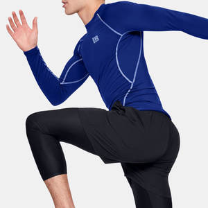 Hombres Gimnasio Compresión Debajo de la capa base Tops Manga larga Secado rápido Deportes Personalizado Hombres Gimnasio Manga larga Camisas de compresión en blanco - Product Image 3