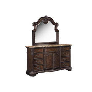 Nueva moda, tocador de dormitorio para el hogar que combina con todo, diseño de almacenamiento súper grande, tocador de maquillaje simple y duradero, espejo de belleza - Product Image 3