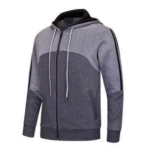 Ensemble de jogging pour homme en molleton technique solide de haute qualité, vêtements de sport personnalisés avec logo privé, écologiques, séchage rapide, 100% - Product Image 2
