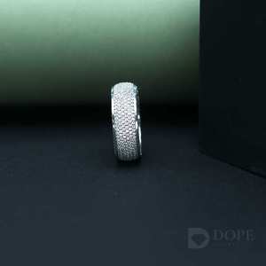 Trending Designer Gents Ring Joyería elegante y vanguardista para hombre con banda de anillo de diseño personalizado en acero inoxidable - Product Image 4