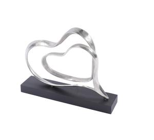 Sculpture abstraite en aluminium avec finition polie lisse, idéale pour les maisons modernes, les bureaux de luxe et les intérieurs de galeries élégantes - Product Image 1
