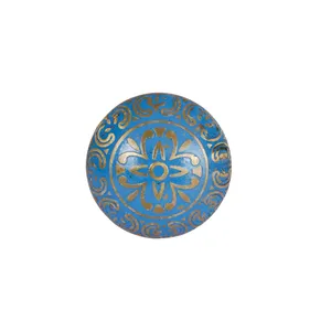 MUGHALCRAFTS Decorative Filigree Brass Drawer Pull Knob Cabinets Dressers Wardrobes Dining Areas Home Kitchen Living <b>Room</b> - Product Image 1