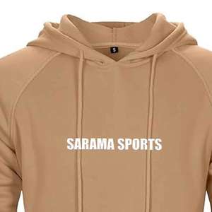 เสื้อฮู้ดแบบสวมหัวทรงหลวมเสื้อมีฮู้ดปักลายโลโก้ออกแบบได้ตามต้องการ - Product Image 2