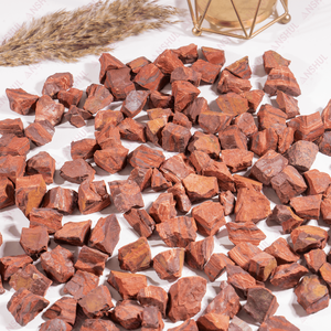 Venta al por mayor de estrellas talladas en cristal rojo, rocas en bruto, gemas coleccionables, arte patriótico de EE. UU. Anshul Impex - Product Image 5