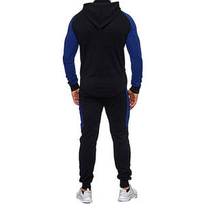 Unisex Otoño Invierno ropa deportiva conjunto Casual pulóver Sudadera con capucha sudaderas y pantalones 100% algodón ropa de hombre al por mayor - Product Image 3