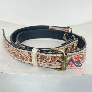 Correa de Bolso de Cuero Genuino Hecha a Mano para Mujer, Correa de Hombro Ajustable para Bolso Cruzado, Correa de Repuesto de Diseñador para Bolso - Product Image 1