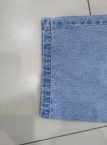 Veste en cuir sur mesure avec coupe haute et silhouette à jambes larges, en cuir de vache et toile, populaire pour l'esthétique streetwear - Product Image 4