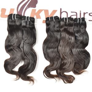 เครื่องต่อผมมนุษย์ดิบธรรมชาติคลื่นลึกแบบหลวมสไตล์อินเดีย - Product Image 4