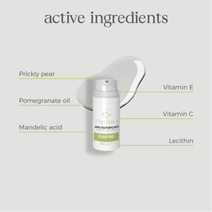 Suero Facial de Lujo de Marca Privada 30ml |   Suero Hidratante Antienvejecimiento OEM ODM con Ácido Mandélico y Granada - Product Image 2
