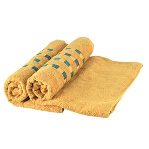 Serviette de bain Jacquard 100% coton épaissie personnalisée douce absorbant l'eau pour hommes et femmes Technique tissée pour adultes - Product Image 5