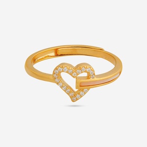 92.5 Silver Finger <b>Ring</b> Classic Rose Gold & Gold Plated Zircon Inlay with Claw Setting Gift Product <b>Name</b> 191245 - Product Image 4