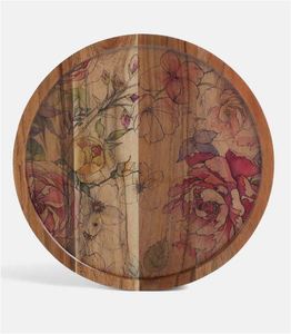 Classic wood serving leaf platter for serving salad desert fruits food chips and <b>dip</b> platter for home restaurants hotels <b>bar</b> - Product Image 5
