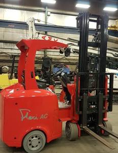 Carretilla elevadora eléctrica de pasillo estrecho de 2T 2,5 T 3,0 t de segunda mano, carretilla elevadora articulada a la venta - Product Image 6