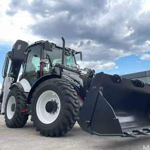 Nouveau mini chargeur sur chenilles diesel Hidromek HMK 310NLC-4 62T 145LC 102B MY10 4WD, excavatrice tracteur avec pelle avant/arrière - Product Image 5