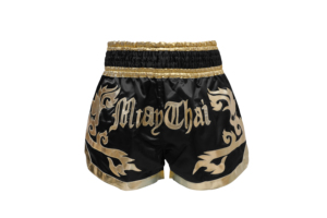กางเกงขาสั้นมวยไทยขาสั้นระบายอากาศได้ดีพิมพ์ลายซับลิเมชันสำหรับชกมวย - Product Image 2