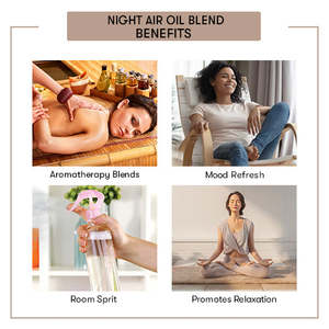 น้ำมันบำรุงผิวไนท์แอร์ ผสมน้ำมันหอมระเหยบริสุทธิ์ กลิ่นสดชื่นจากขิงและทีทรี เพื่อผิวชุ่มชื้น กระชับ และบำรุง - Product Image 4