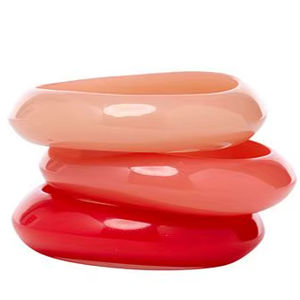 Pulsera de Cuentas Redondas de Resina Hecha a Mano, Joyería Colorida y Ligera - Product Image 3