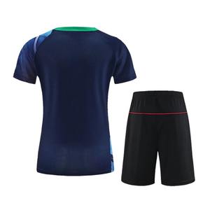 Venta al por mayor de fábrica, camisetas de bádminton Rojas Unisex en blanco de secado rápido personalizadas y tela de sublimación de calidad superior transpirable inferior - Product Image 4