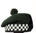 Chapeau Balmoral élégant, design traditionnel écossais en tartan, couvre-chef en laine brodé pour les événements culturels en plein air - Product Image 4