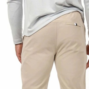 Pantalons longs à la mode pour hommes Nouveauté Vêtements de détente décontractés avec taille ajustable Pyjamas en toile pour homme - Product Image 6