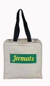 New Heavy Duty Expandable Folding Tote <b>Bag</b> Reusable Polyester <b>Foldable</b> Grocery Shopping <b>Bag</b> CARTOON Gifts Customized Picture - Product Image 3