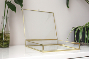 Boîte à bagues de taille personnalisée de qualité supérieure Design antique couleur or boîte à bagues de stockage de bijoux boîte de décoration pour la maison - Product Image 5