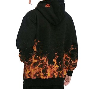 Sweat-shirt pull-over avec logo personnalisé Sweat-shirt d'hiver surdimensionné à épaules tombantes imprimé en 3D pour femmes et hommes - Product Image 5