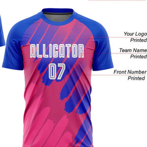 ชุดฟุตบอลคุณภาพสูง น้ำหนักเบา แห้งเร็ว ระบายอากาศดี ราคาถูก ของแท้ 100% รับสกรีนโลโก้ เสื้อแบบยูนิเซ็กส์ - Product Image 6