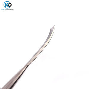 Cincel quirúrgico ortopédico, instrumento de acero de alta calidad, 24cm, 912, curvado, ancho de 16,0mm - Product Image 5