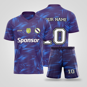 Ropa de fútbol personalizada de alta calidad, ropa de equipo de tela transpirable, ropa deportiva de fútbol para hombres, conjunto de Jersey hecho en Vietnam - Product Image 5