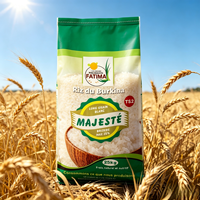 Sacs d'emballage personnalisés en BOPP tissé, imprimés en héliogravure, résistants à l'humidité, réutilisables, pour riz, engrais et aliments pour animaux, 25 kg et 50 kg
