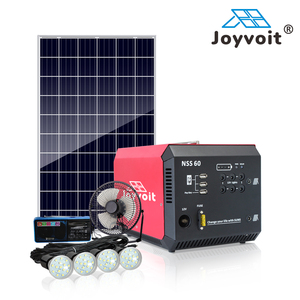 Tắt lưới trả tiền khi bạn đi hệ thống năng lượng mặt trời nhỏ Hệ thống năng lượng mặt trời 60W với đèn năng lượng mặt trời <span class=keywords><strong>LED</strong></span> nhà năng lượng mặt trời di động đặt cho đảo - Product Image 4