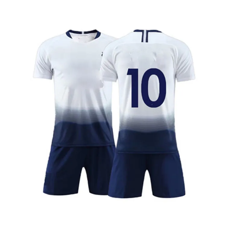 Abbigliamento sportivo divise da calcio realizzate abbigliamento da calcio maglia da calcio uniforme Set 3 acquirenti 10 - 499 set