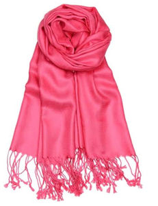 Venta al por mayor de chal de color personalizado Pashmina nuevo estilo invierno 100% chales de viscosa de alta calidad borla Hijab señoras bufanda bufandas - Product Image 4