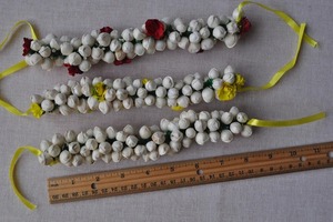 ดอกไม้มะลิ gajra scrunchies งานแต่งงาน haldi Mehndi โปรดปรานปาร์ตี้ปากีสถาน/อินเดียเจ้าสาวและอุปกรณ์เสริมสำหรับเพื่อนเจ้าสาว maiyon ของขวัญ - Product Image 3