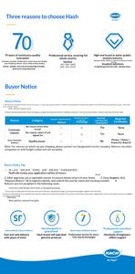 Analizador de Calidad de Agua Multiparamétrico Portátil HACH/Hash DR900 - Product Image 5