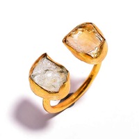 Bague en laiton plaqué or de designer délicate unisexe, faite à la main, ronde, tentacule de pieuvre, style animal, bague classique tendance, taille réglable