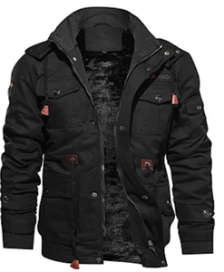 Unique whole sale <b>Men</b> Regular Fit Baseball <b>Jacket</b> Coat Casual Pockets Crew Neck Bomber Outwear <b>jacket</b> for <b>men</b> - Product Image 1